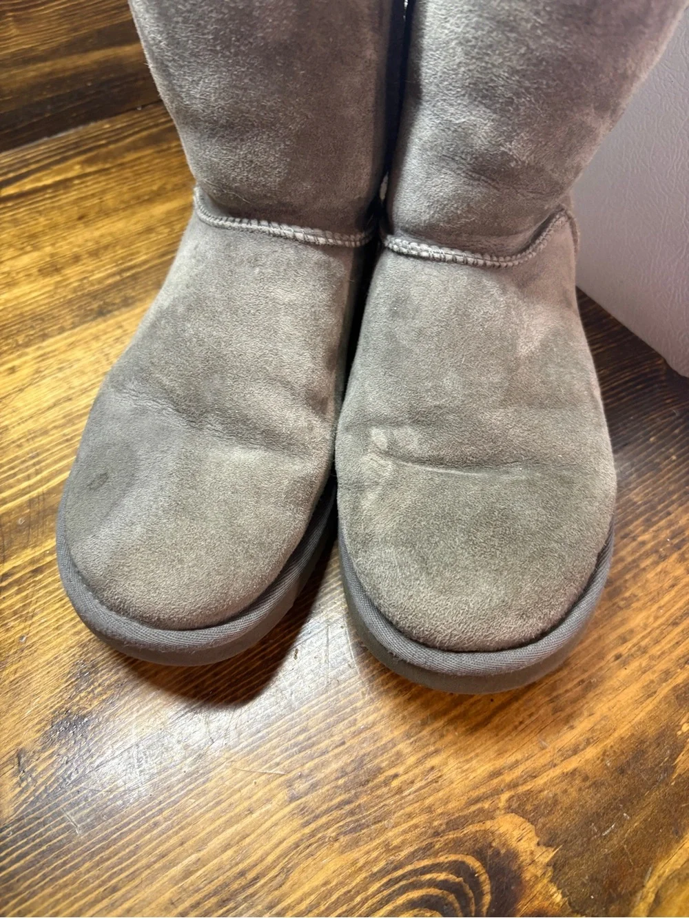 Ugg gray boots size 8